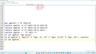 How to calculate category variable from quantitative variable [upl. by Acirretahs992]