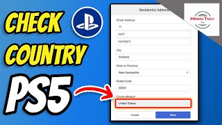 How to Check Country of PS5  How to Check CountryRegion of PSN Account [upl. by Noyrb83]