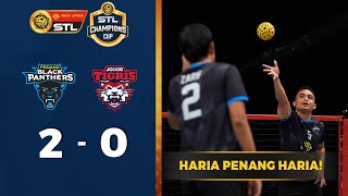 Penang Black Panthers 20 Johor Tigris  Champions Cup  Emas Anuar STL 202223 [upl. by Sisenej]