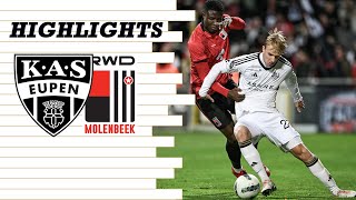 Highlights Matchday 14  KAS Eupen vs RWDM [upl. by Brodie]