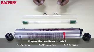 Maintenance Guide Bacfree Viqua UV Filter [upl. by Ahsilyt]