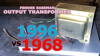 Bassman Output Transformer 96 vs 68 [upl. by Jennette]