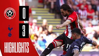 Sheffield United 03 Tottenham Hotspur  Premier League highlights [upl. by Ynohtona]