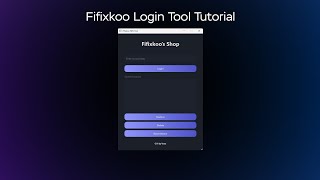 Fifixkoo login tool tutorial [upl. by Refinney]