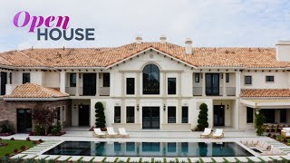 Welcome to a Sprawling MediterraneanStyle Estate in Calabasas California  Open House TV [upl. by Yorgerg]