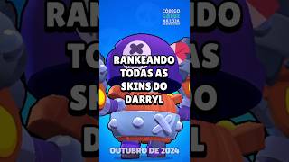 RANQUEANDO TODAS AS SKINS DO DARRYL brawlstars brawlstarstierlist gaebebs brawl tierlist [upl. by Sula]