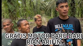 RIAN ARIFIN KASIH HADIAH MOTOR BARU [upl. by Terena]