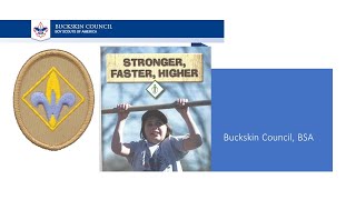 Webelos Stronger Faster Higher Buckskin Council [upl. by Aizahs99]