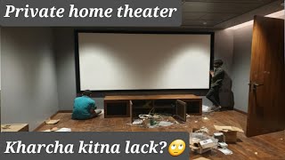 private home theater tour with price cost  home theater home theater tour [upl. by Spalla]