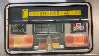 IND Subway R46 C Local Train Ride from 168th Street to Euclid Ave [upl. by Nnael]