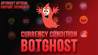 Currency Condition Command Builder  BotGhost Tutorial [upl. by Abisha]