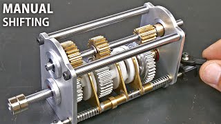 Making a 3 Speed MANUAL Gearbox For RC Cars [upl. by Evot]