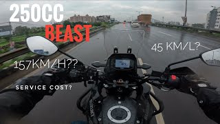 SUZUKI VSTROM 250 SX Pure Sound  Super Fun 250 [upl. by Llennehc556]