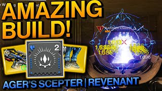 Destiny 2 NEW Agers Scepter and Revenant Hunter Build  Elemental Shards amp StarEater Scales [upl. by Merrielle]