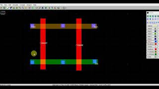 Nand Using Microwind [upl. by Einahpit]