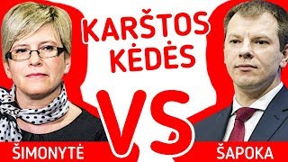 Valdžios improvizacijos mūsų visų mokesčių ir pensijų tema  Šimonytė vs Šapoka  Karštos kėdės [upl. by Aldredge151]