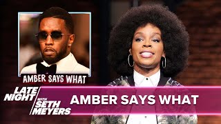 Amber Says What P Diddy Republicans Endorsing Kamala Harris [upl. by Shiau]