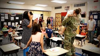 Soldiers Homecoming 😭 Soldiers Surprise Their Kids Epic Life [upl. by Duffy473]