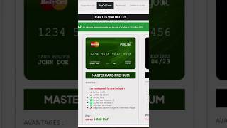 Comment Créer une Carte Bancaire Virtuelle En Afrique PayOol cartebancaire visa mastercard gr [upl. by Zobias]