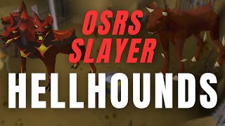 OSRS Slayer  HELLHOUNDS  Why they arent a bad task [upl. by Aruam]