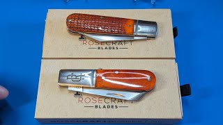 Two new Rosecraft bladesCan they match these two first impressions🌹🌹 [upl. by O'Donnell]