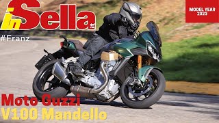 Moto Guzzi V100 Mandello test  Guzzi mette le ali [upl. by Liebermann]