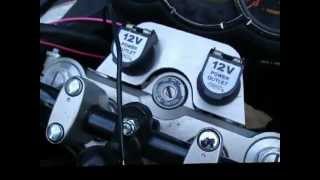 Suzuki V Strom outlet installqt [upl. by Mapes408]