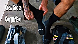 Dickies Crew Socks Try On [upl. by Huba]