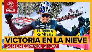 Ciclocross deporte Olímpico de invierno y Van Aert en Ethias Cross  GCN en Español Show 177 [upl. by Salomo]