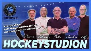 Varför bänkar HV71 sin bästa spelare Hur mår Rögle egentligen Studion diskuterar och analyserar [upl. by Eibot413]