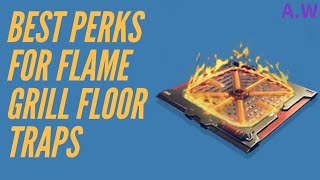 Best Flame Grill Floor Perks  Fortnite Save The World [upl. by Marv]