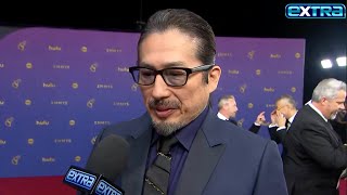 ‘Shōgun’s’ Hiroyuki Sanada REACTS to Being 2024 Emmys Favorite Exclusive [upl. by Tory550]