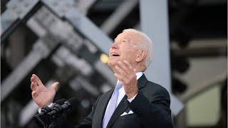 BUMBLING BIDEN US President delivers bizarre speech while spruiking infrastructure plan [upl. by Lethia]