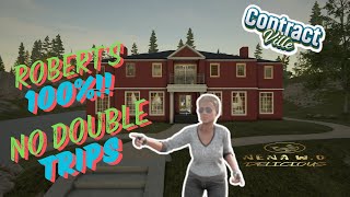 ContractVille Ep15 How to get 100 on Roberts job all optional job included [upl. by Notrom]