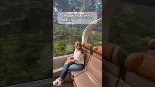 Rocky Mountaineer Train shorts rockymountaineer luxurytraintravel [upl. by Llet]