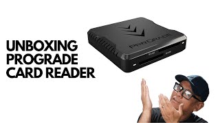 Unboxing ProGrade Digital CFexpress Type B and SD UHSII DualSlot Memory Card Reader USB 32 Gen 2 [upl. by Aneloc]