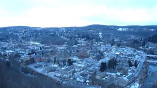 A view from Irving Cliff in Honesdale PA [upl. by Jerrilyn603]