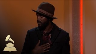 Gary Clark Jr Wins Best Traditional RampB Performance  GRAMMYs [upl. by Ysac]