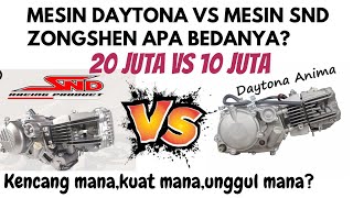 MESIN DAYTONA ANIMA VS MESIN SND ZONGSHEN ZS 190 [upl. by Eelyram]