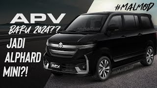 APV WAJAH BARU SERASA ALPHARD WADUH  SUZUKI APV 2024  Virtual Modification MALMOD suzukiapv [upl. by Samson]