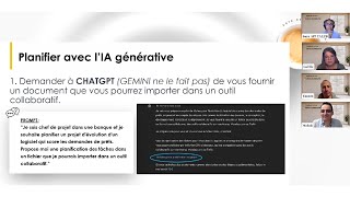 LIVE 3 Replay Café de l’IA Générative pour pilotes de projets [upl. by Thadeus]