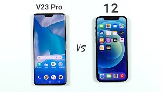 Vivo V23 Pro vs iPhone 12 Speed Test amp Camera Comparison [upl. by Perlis]