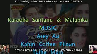 Palat Tera Hero Idhar Hai Karaoke with Lyrics Song Main Tera Hero  Arijit Singh  Varun Dhawan [upl. by Uwton]