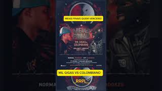 MEIAS FINAIS DA RRPL QUEM SERÁ O VENCEDOR  MIL GIGAS VS COLOMBIANO rrpl humor [upl. by Fiora]