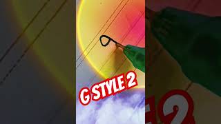 Most styles G letter 💌 🎓 Most style g signature styleg signature styleSignature ideas for letter g [upl. by Eiralih692]