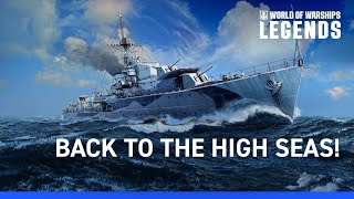 Back to the High Seas  New Update in World of Warships Legends [upl. by Arev]