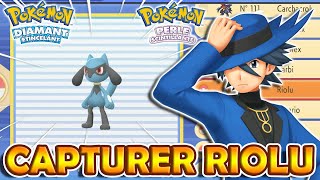 Obtenir RIOLU et le Faire Évoluer en LUCARIO  Pokémon Diamant Étincelant et Perle Scintillante [upl. by Atilemrac672]