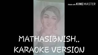 Mathasibnish KARAOKE VERSION 2020 sherine abdel wahab [upl. by Dixon]