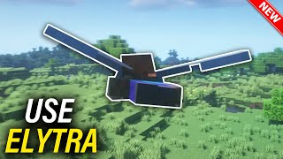 How To Use Elytra In Minecraft  Full Guide [upl. by Uol]