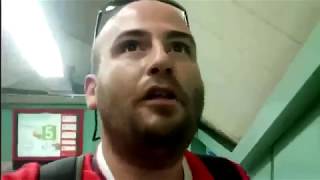 Alamillo Loco GRITANDO en el METRO VIDEO DE LA SEXTA [upl. by Ezitram353]